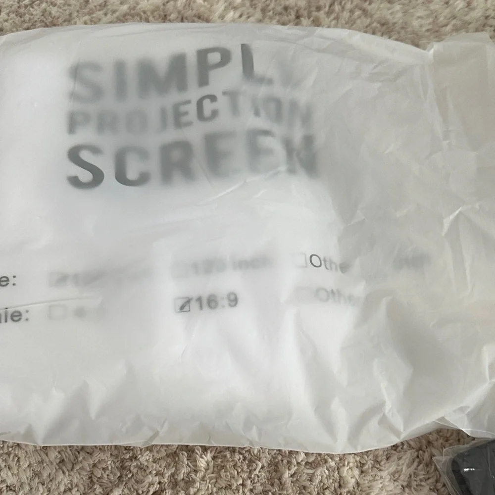 Black Projector